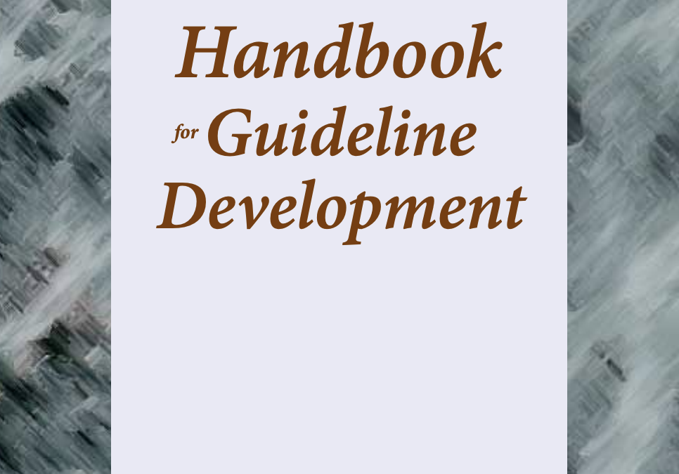 WHO Handbook for Guideline Development